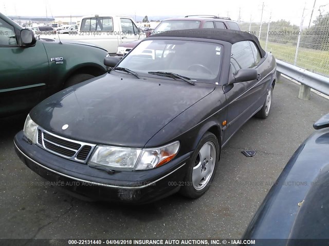 YS3DF75N6V7011203 - 1997 SAAB 900 SE TURBO BLUE photo 2