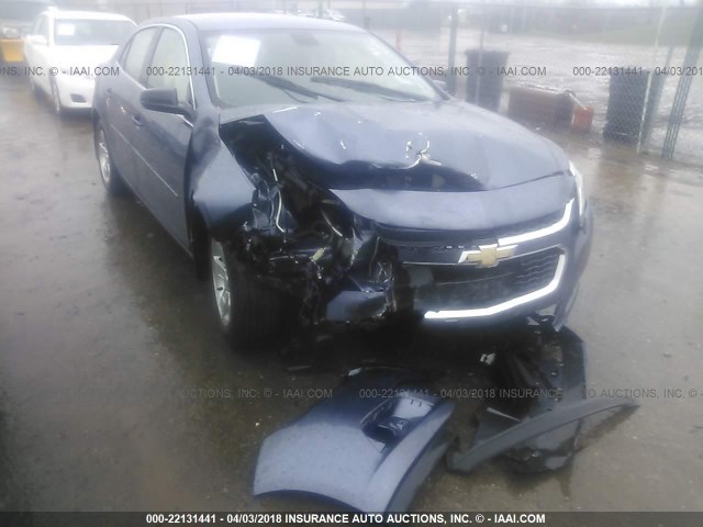 1G11B5SLXEF262124 - 2014 CHEVROLET MALIBU LS BLUE photo 6