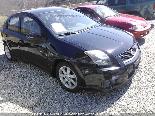 3N1AB6AP1AL703627 - 2010 NISSAN SENTRA 2.0/2.0S/SR/2.0SL BLACK photo 1