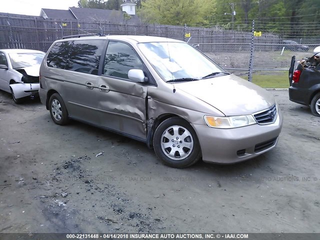 5FNRL18834B147791 - 2004 HONDA ODYSSEY EX Pewter photo 1