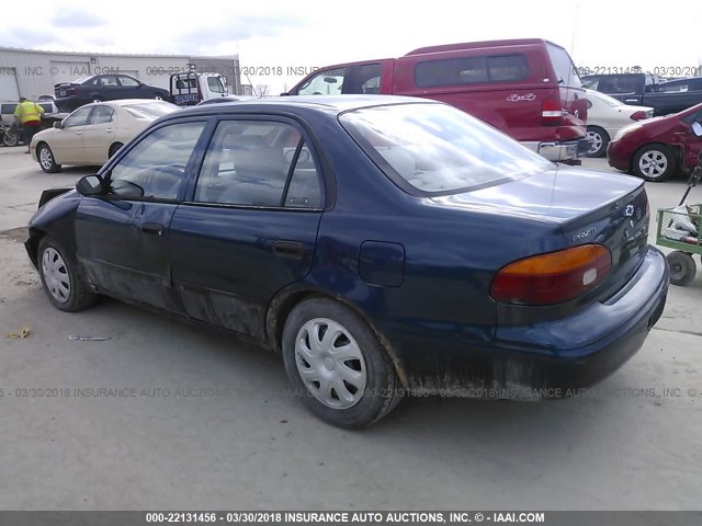 1Y1SK54841Z437718 - 2001 CHEVROLET GEO PRIZM LSI BLUE photo 3
