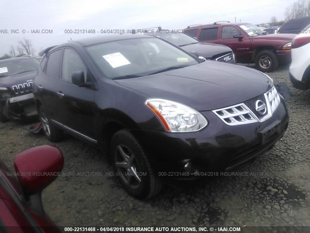 JN8AS5MV3DW665435 - 2013 NISSAN ROGUE S/SV 紫色 照片 1