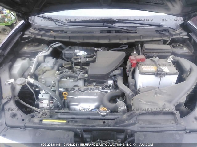 JN8AS5MV3DW665435 - 2013 NISSAN ROGUE S/SV 紫色 照片 10