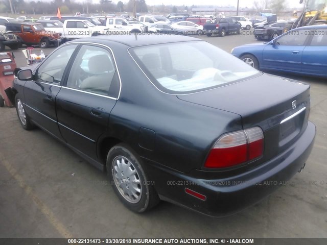 1HGCD5650TA276969 - 1996 HONDA ACCORD EX/EX-R Dark Blue photo 3