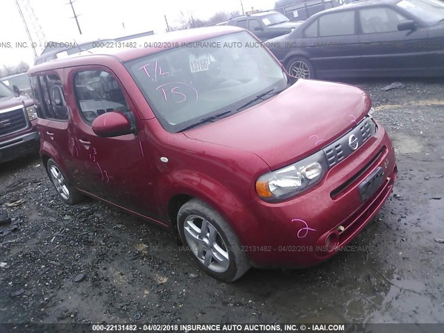 JN8AZ28R79T105076 - 2009 NISSAN CUBE S/SL RED photo 1