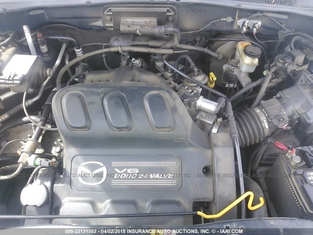4F2CZ96103KM35925 - 2003 MAZDA TRIBUTE ES Dark Blue photo 10