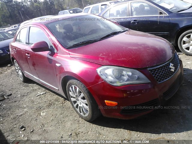 JS2RE9A33D6100088 - 2013 SUZUKI KIZASHI SE RED photo 1