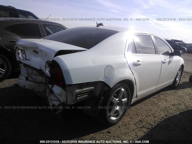 1G1ZB5EB8AF124405 - 2010 CHEVROLET MALIBU LS 白色 照片 4