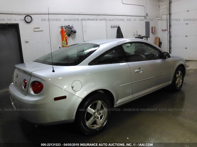 1G1AF1F54A7191595 - 2010 CHEVROLET COBALT 2LT SILVER photo 4