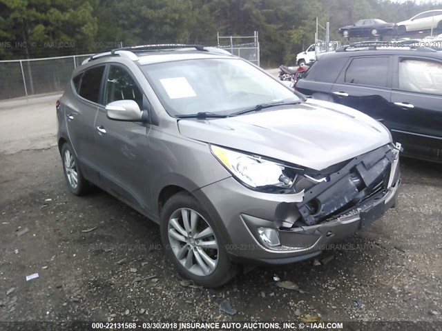 KM8JU3AC3CU469028 - 2012 HYUNDAI TUCSON GLS/LIMITED 棕色 照片 1