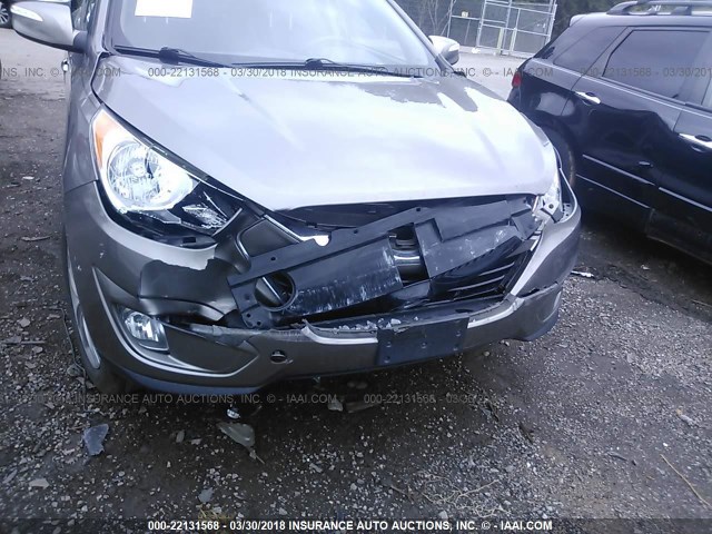 KM8JU3AC3CU469028 - 2012 HYUNDAI TUCSON GLS/LIMITED 棕色 照片 6