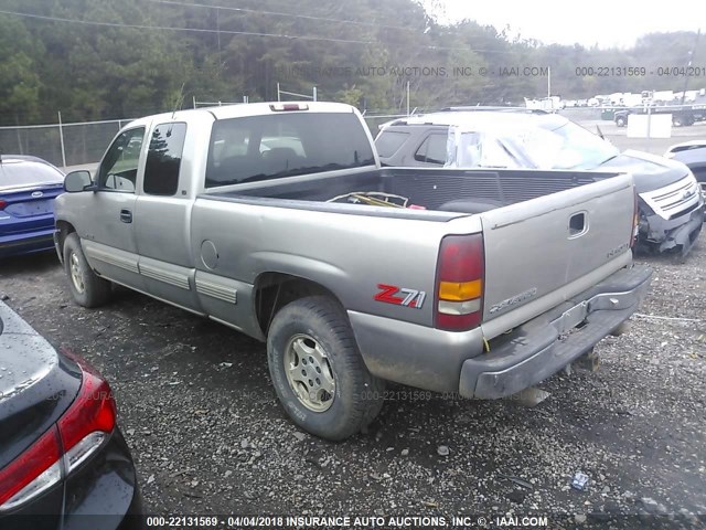 2GCEK19T4X1295802 - 1999 CHEVROLET SILVERADO K1500 TAN photo 3