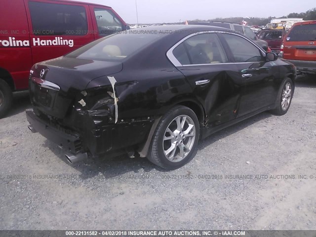 1N4AA5AP7EC459922 - 2014 NISSAN MAXIMA S/SV PURPLE photo 4