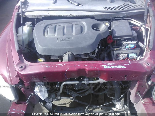 3GNDA13D06S566753 - 2006 CHEVROLET HHR LS RED photo 10