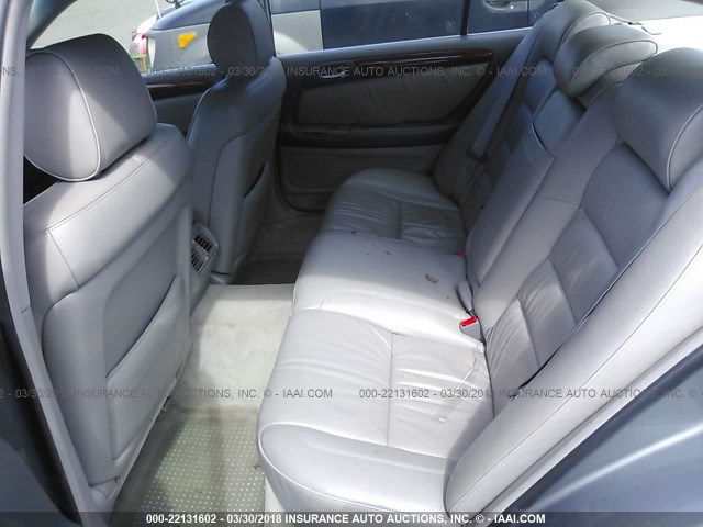 JT8BD69S930179677 - 2003 LEXUS GS 300 GRAY photo 8