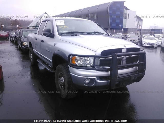 1D7KU28D04J164810 - 2004 DODGE RAM 2500 ST/SLT 银色 照片 1