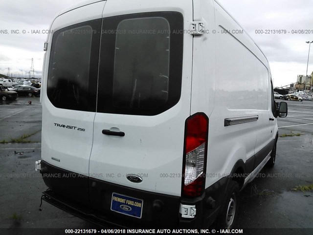 1FTNR2CGXFKA71882 - 2015 FORD TRANSIT T-250 WHITE photo 4