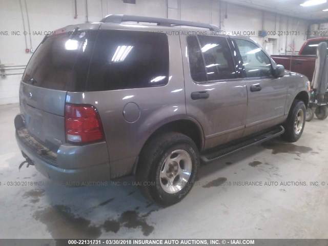1FMZU73E15UB39206 - 2005 FORD EXPLORER XLT/XLT SPORT/NBX TAN photo 4