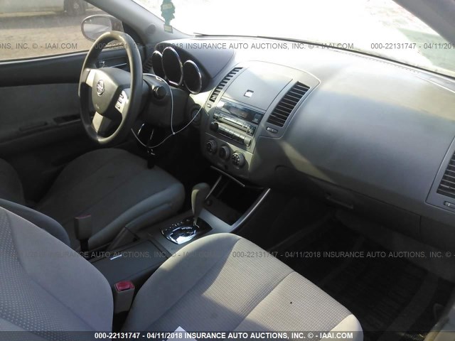 1N4AL11D05N929267 - 2005 NISSAN ALTIMA S/SL SILVER photo 5