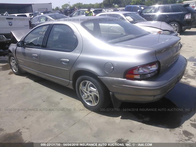 1B3EJ56H7WN188798 - 1998 DODGE STRATUS ES SILVER photo 3