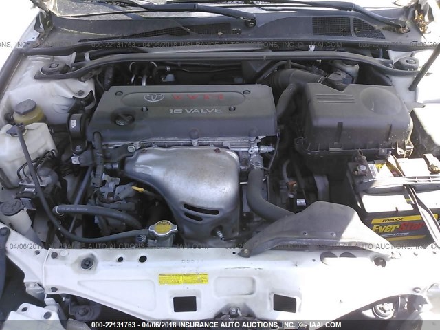 4T1CE38P64U778931 - 2004 TOYOTA CAMRY SOLARA SE/SLE Ağ foto 10