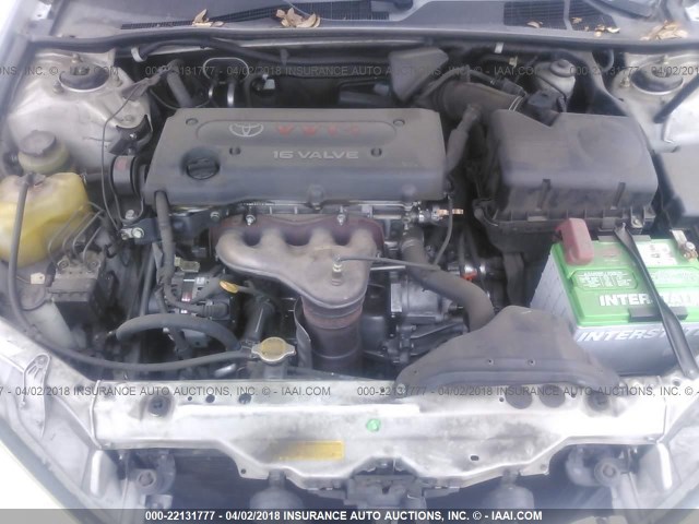 JTDBE30K863043294 - 2006 TOYOTA CAMRY LE/XLE Սպիտակ լուսանկար 10