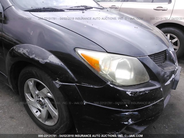 5Y2SL62873Z414964 - 2003 PONTIAC VIBE BLACK photo 6