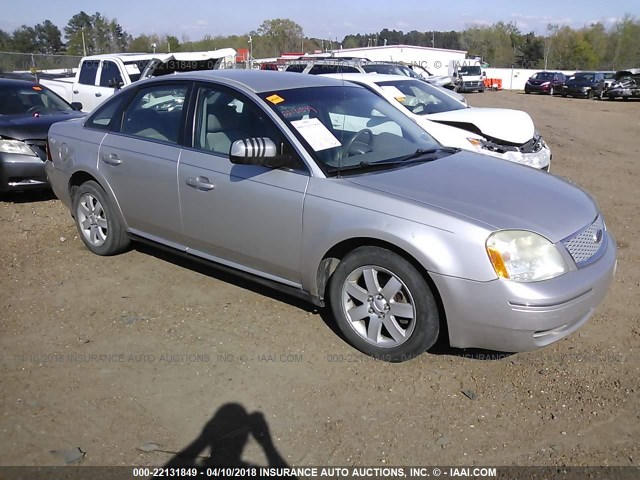 1FAHP24167G162865 - 2007 FORD FIVE HUNDRED SEL SILVER photo 1