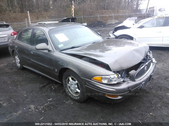 1G4HP54K61U164656 - 2001 BUICK LESABRE CUSTOM BROWN photo 1