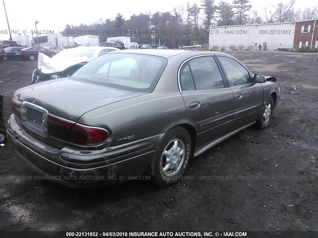 1G4HP54K61U164656 - 2001 BUICK LESABRE CUSTOM BROWN photo 4