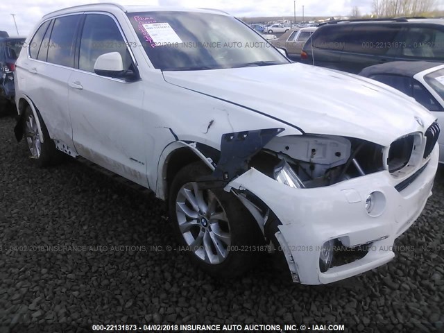 5UXKR0C5XF0P04297 - 2015 BMW X5 XDRIVE35I WHITE photo 6