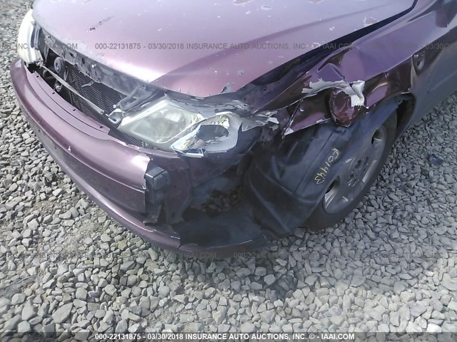 4T1BF28B73U302578 - 2003 TOYOTA AVALON XL/XLS BURGUNDY photo 6