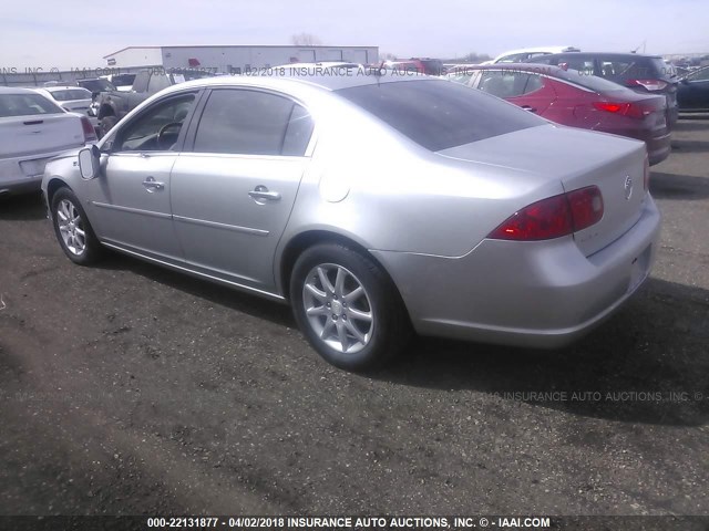 1G4HD57278U135973 - 2008 BUICK LUCERNE CXL SILVER photo 3