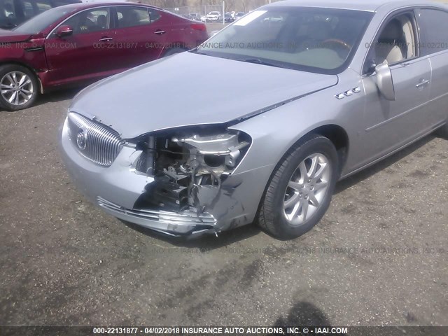 1G4HD57278U135973 - 2008 BUICK LUCERNE CXL SILVER photo 6