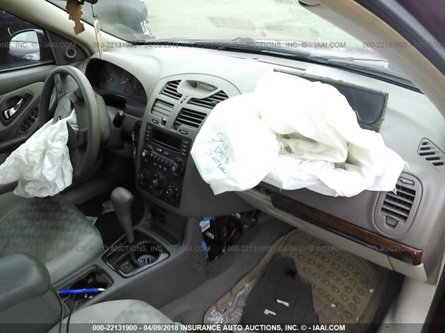 1G1ZT54854F151567 - 2004 CHEVROLET MALIBU LS მუქწითელი ფოტო 5