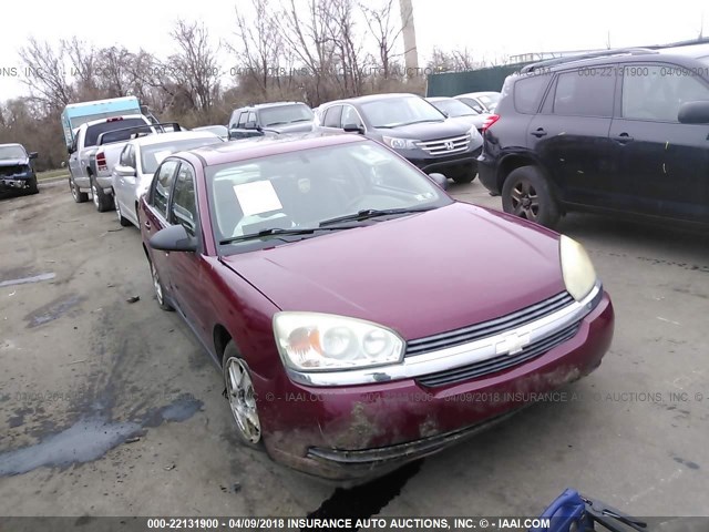 1G1ZT54854F151567 - 2004 CHEVROLET MALIBU LS მუქწითელი ფოტო 6