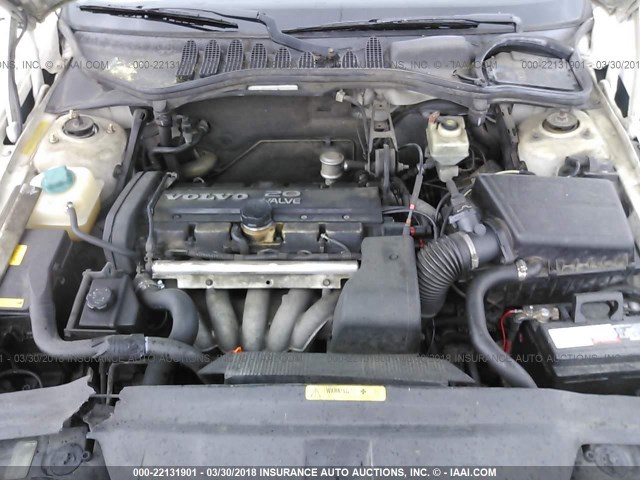 YV1LS5541V1365671 - 1997 VOLVO 850 WHITE photo 10