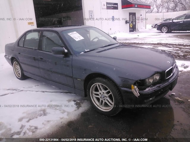 WBAGH83451DP26657 - 2001 BMW 740 IL GRAY photo 1