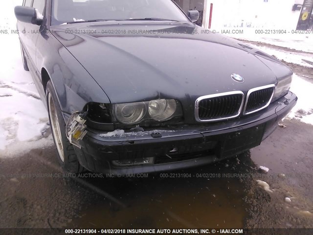 WBAGH83451DP26657 - 2001 BMW 740 IL GRAY photo 6