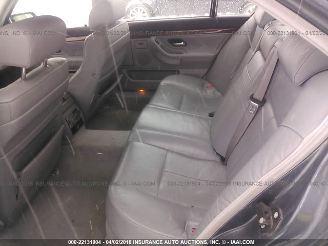 WBAGH83451DP26657 - 2001 BMW 740 IL GRAY photo 8