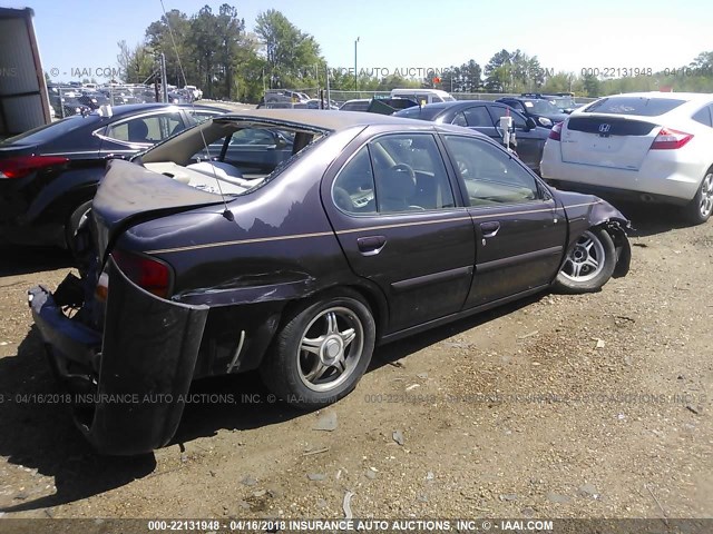 1N4DL01D2WC190231 - 1998 NISSAN ALTIMA XE/GXE/SE/GLE MAROON photo 4