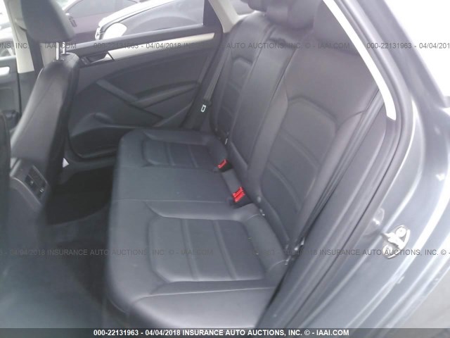 1VWBP7A39DC009089 - 2013 VOLKSWAGEN PASSAT SE GRAY photo 8