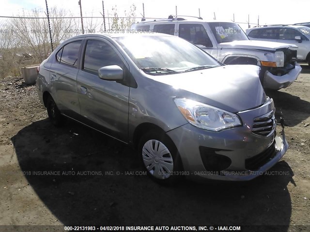 ML32F3FJ9HHF05322 - 2017 MITSUBISHI MIRAGE G4 ES ნაცრისფერი ფოტო 1