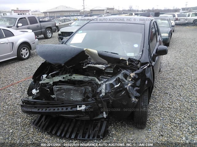 3N1CE2CP2EL389224 - 2014 NISSAN VERSA NOTE S/S PLUS/SV/SL BLACK photo 6