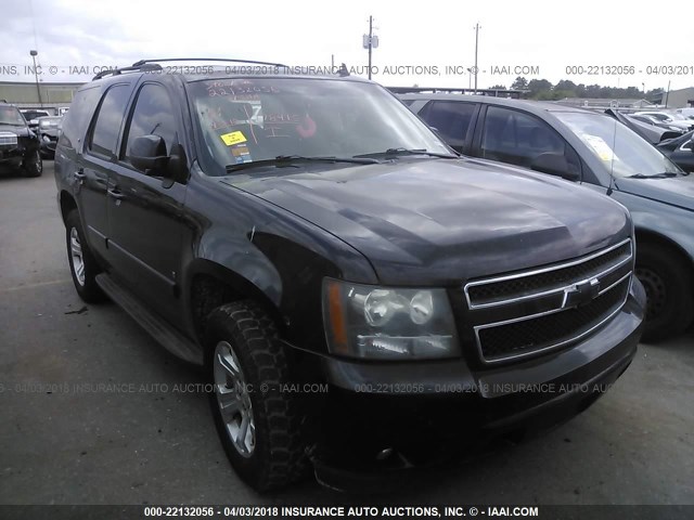 1GNEC23339R160081 - 2009 CHEVROLET TAHOE C1500 LT BLACK photo 1