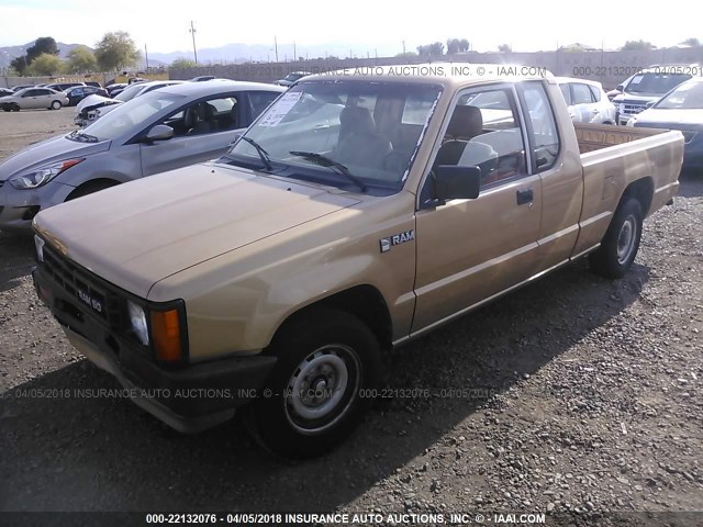 JB7FL25E5JP088358 - 1988 DODGE RAM 50 GOLD photo 2