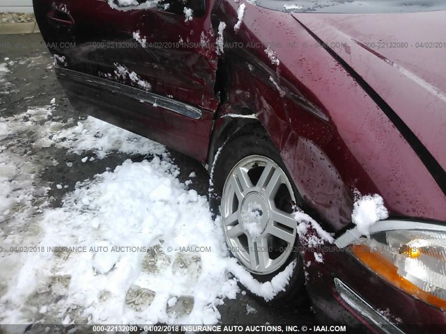 2FMZA52492BA20441 - 2002 FORD WINDSTAR SE RED photo 6