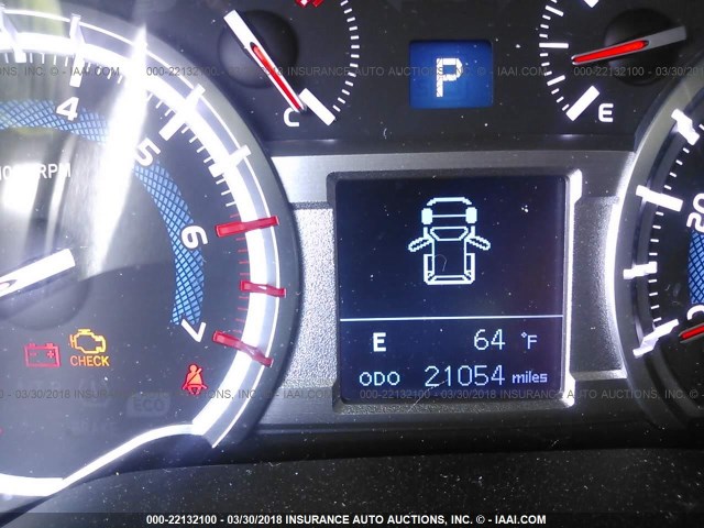 JTEBU5JR7G5345736 - 2016 TOYOTA 4RUNNER SR5 PREM/LTDL/TRAIL/TRD RED photo 7