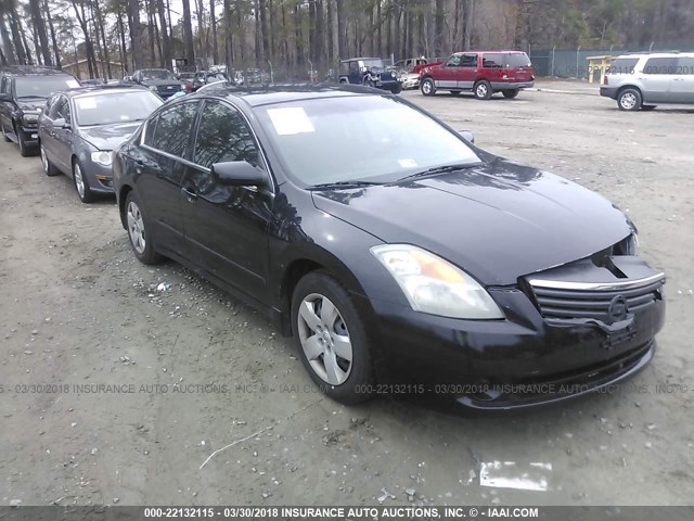 1N4AL21E98N489309 - 2008 NISSAN ALTIMA 2.5/2.5S BLACK photo 1