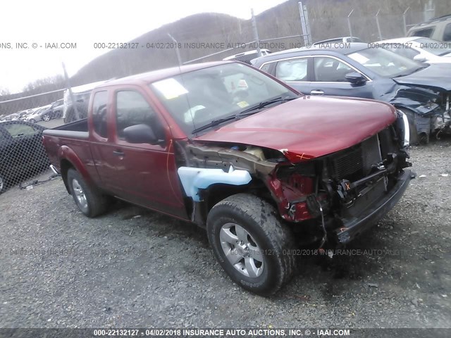 1N6AD0CW0CC408930 - 2012 NISSAN FRONTIER SV/PRO-4X RED photo 1